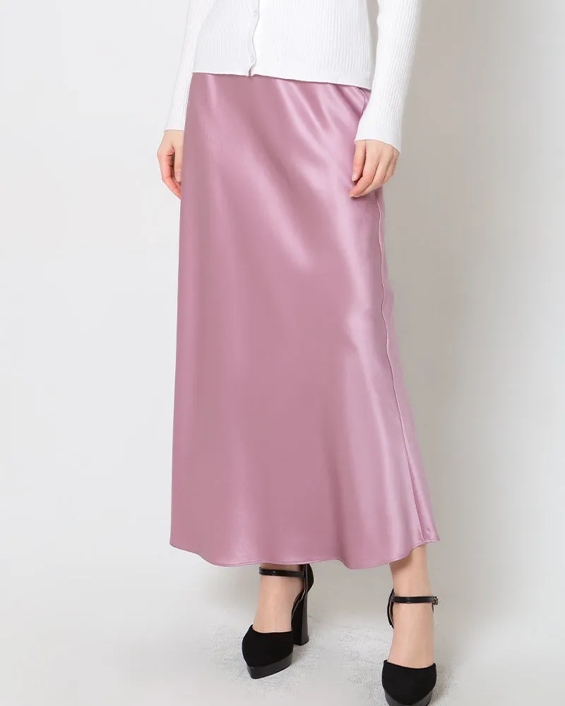 22 Momme Silk Maxi Skirt