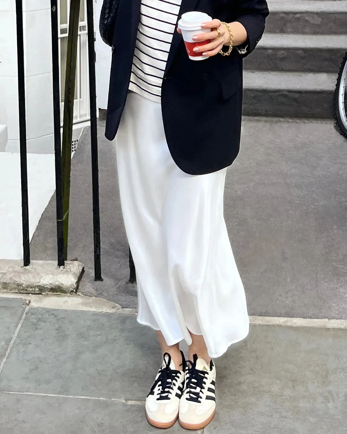 22 Momme Silk Maxi Skirt