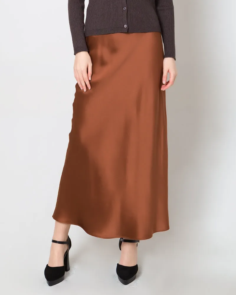 22 Momme Silk Maxi Skirt