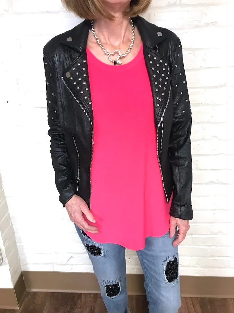 Accented Patched Jean