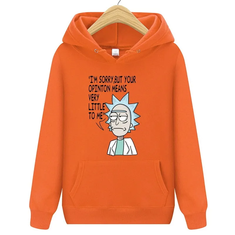 Animation Hoodie Rick And Morty Sweatshirts