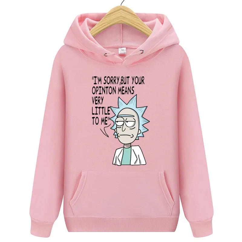 Animation Hoodie Rick And Morty Sweatshirts