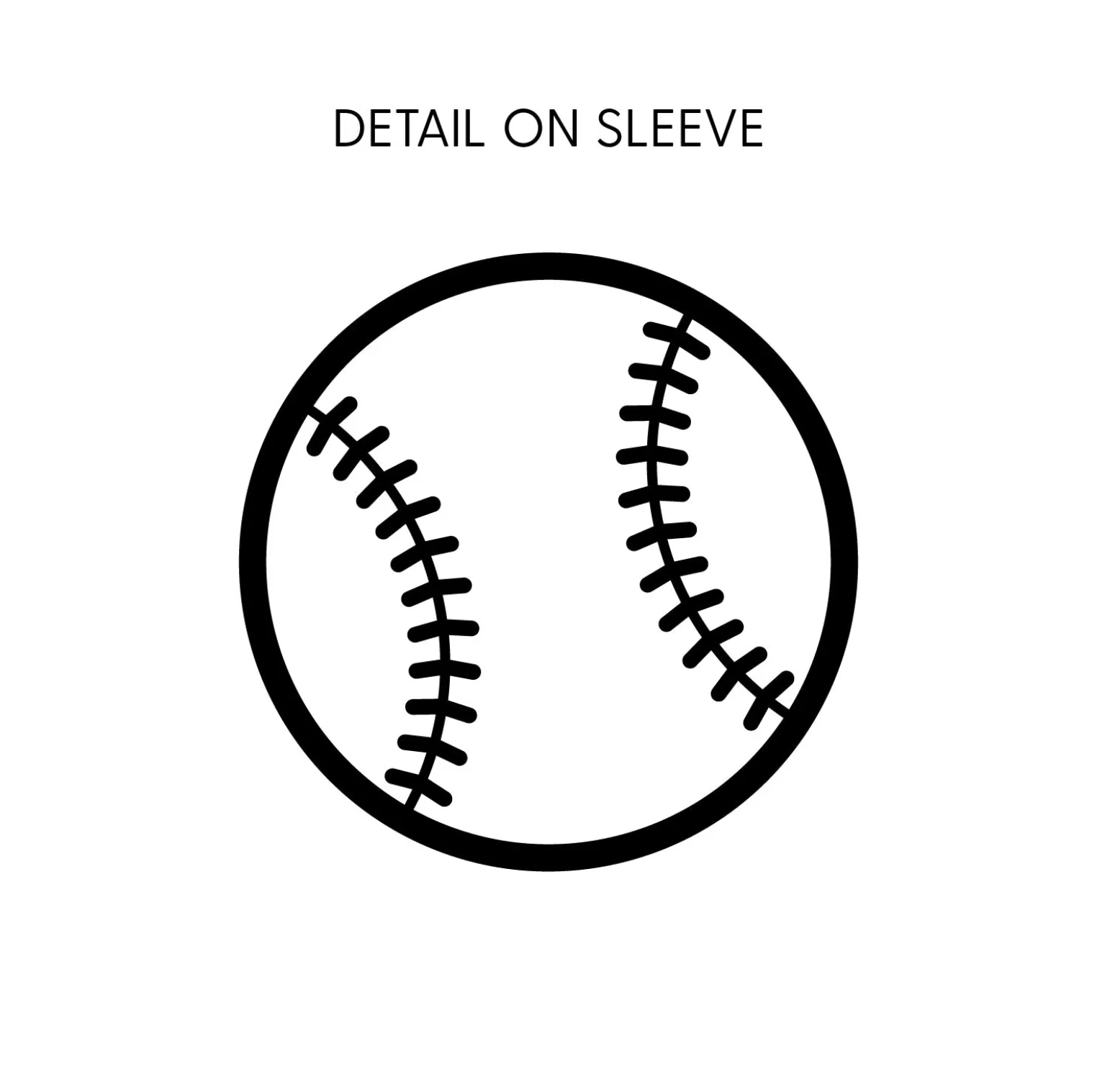Ballpark Dad - Baseball Detail on Sleeve - LONG SLEEVE COMFORT COLORS TEE