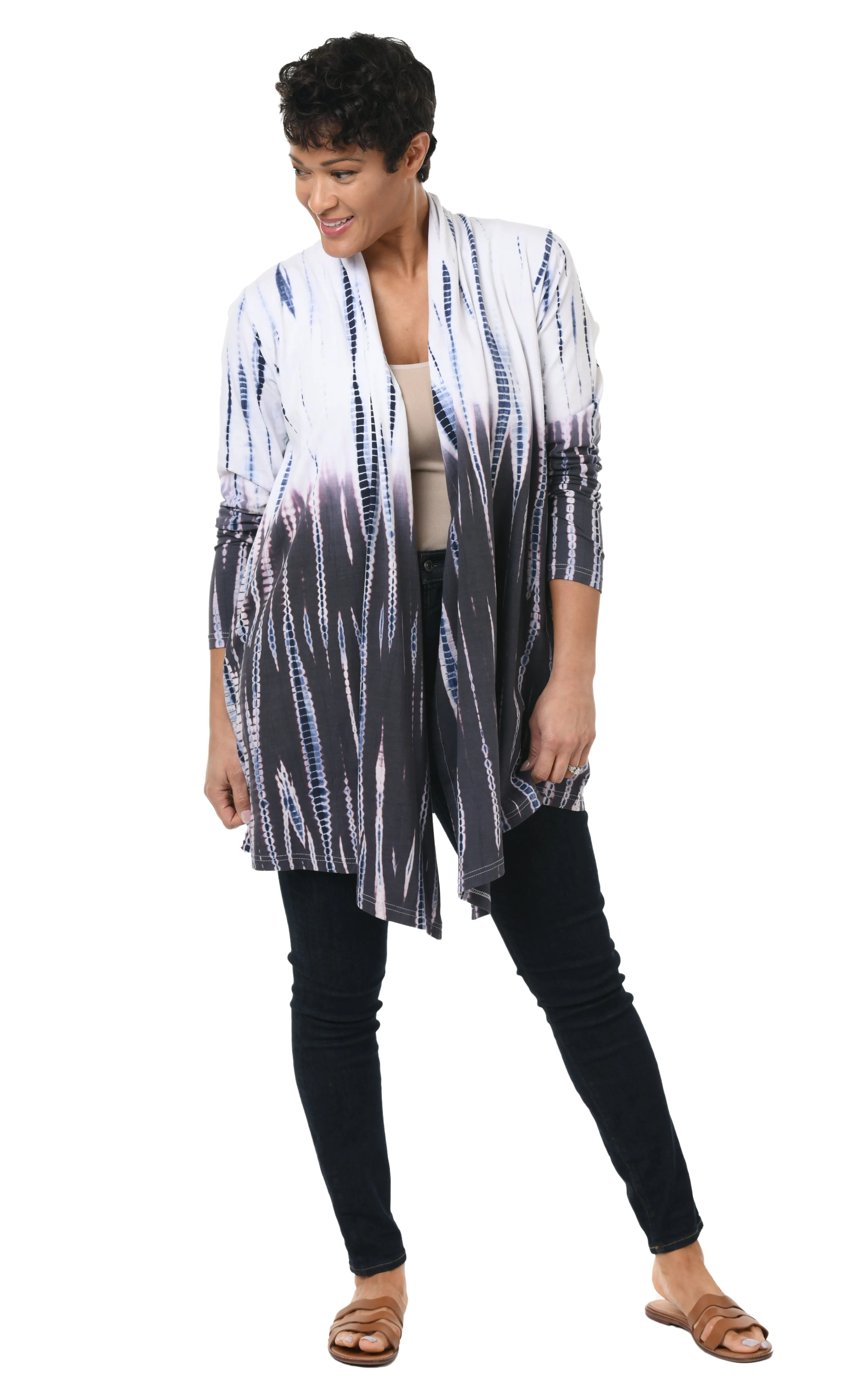 Bessie Womens Cardigan in Barbadoes