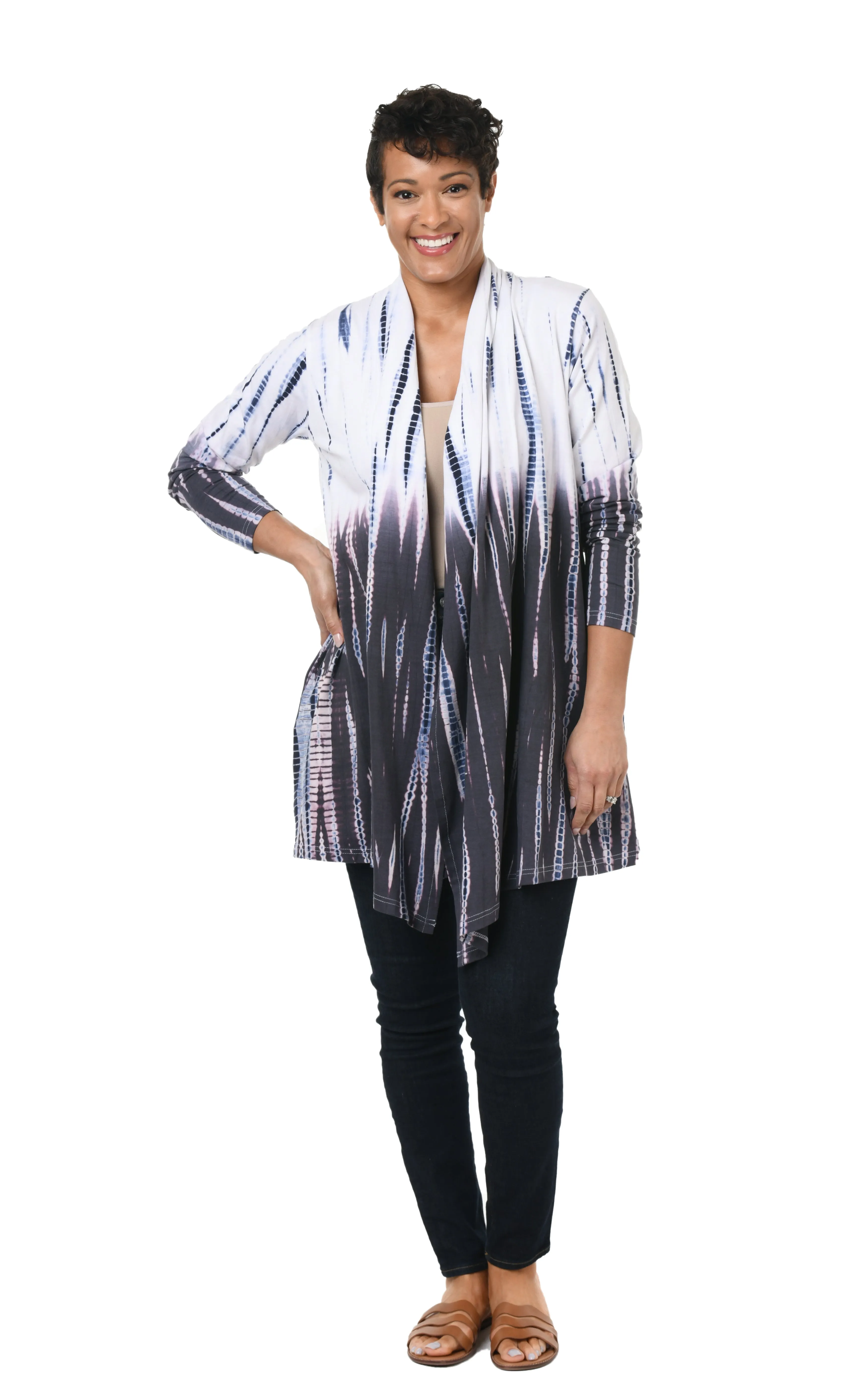 Bessie Womens Cardigan in Barbadoes