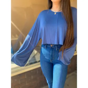 Brit Blue Top