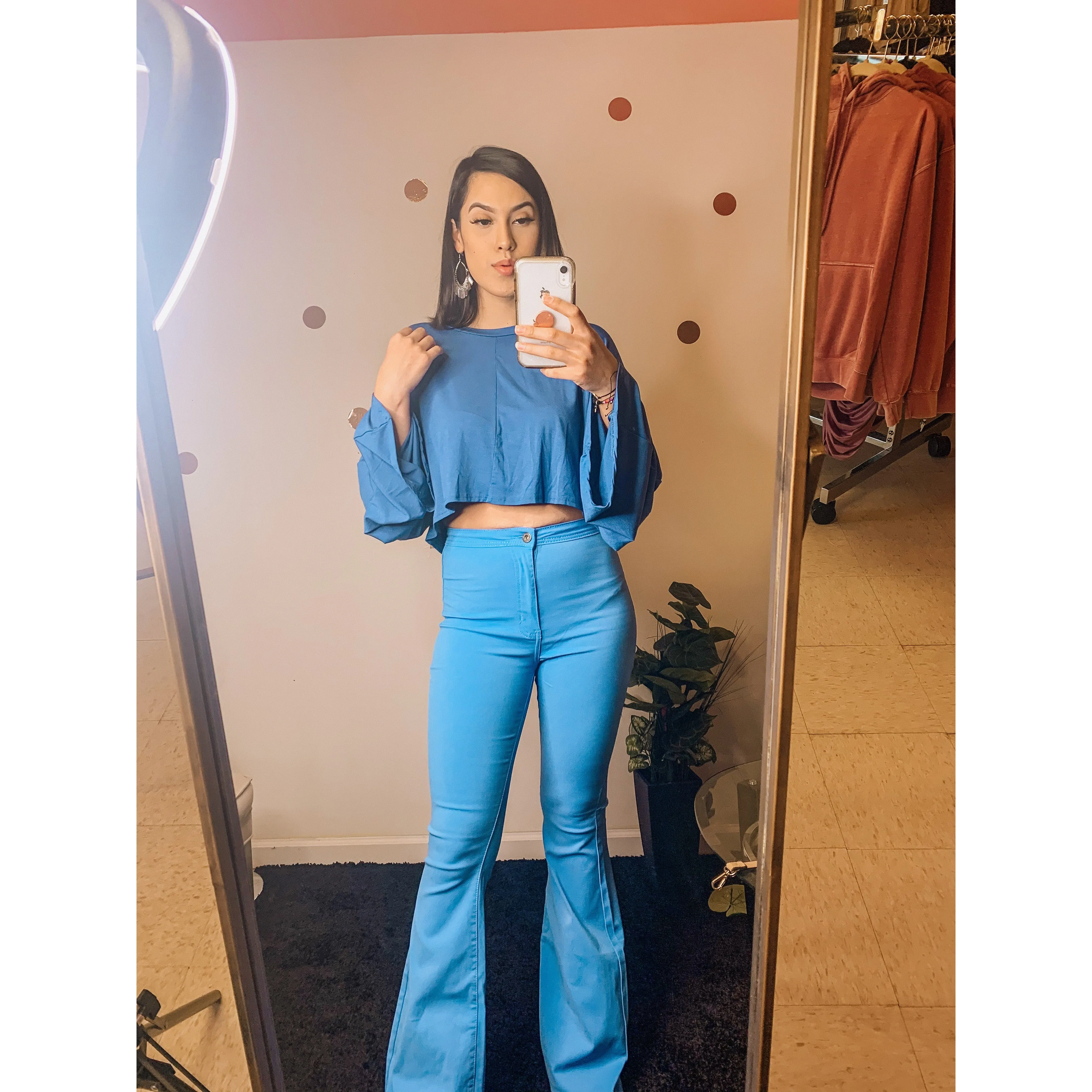 Brit Blue Top