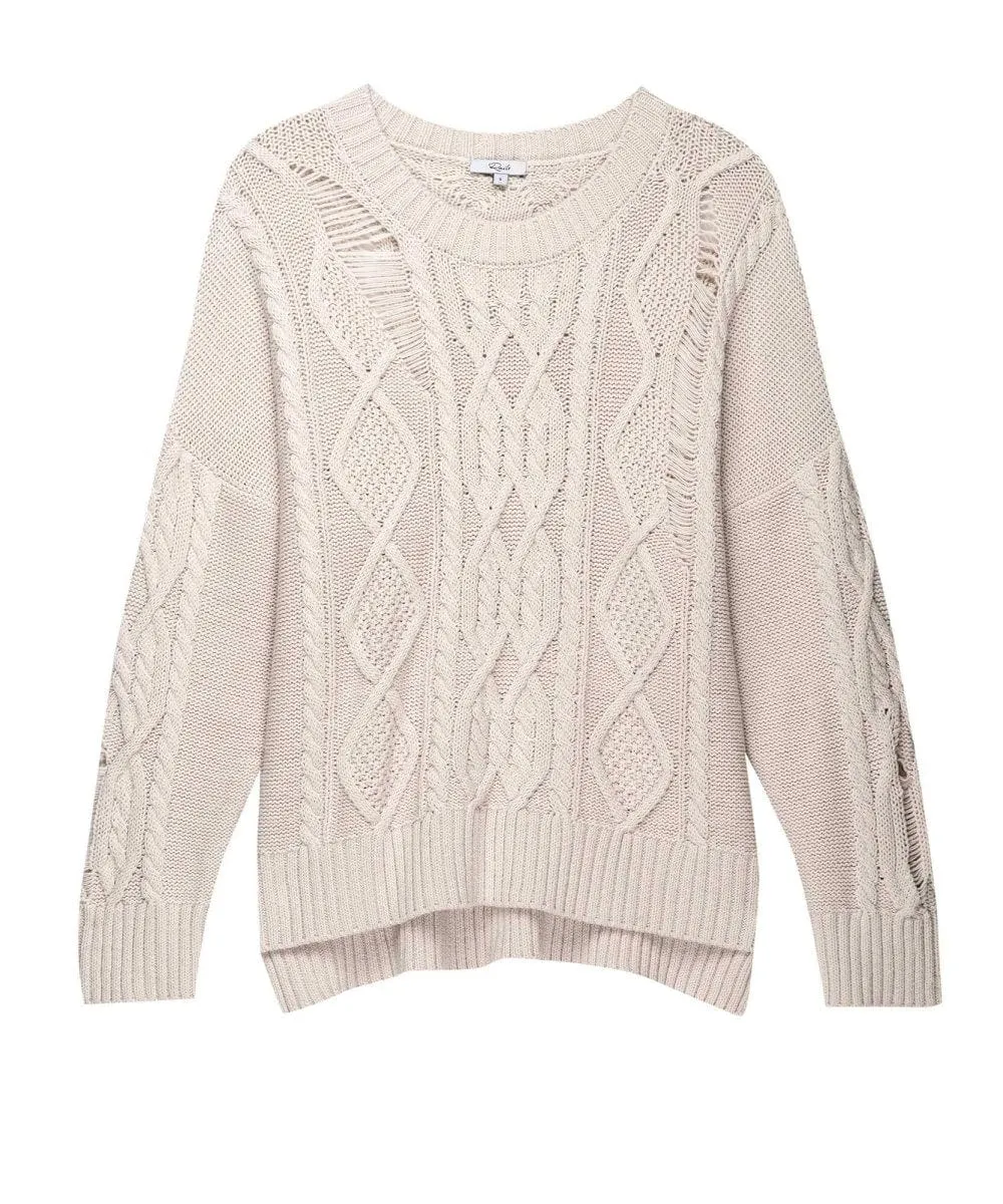 Cambria Sweater, Ecru