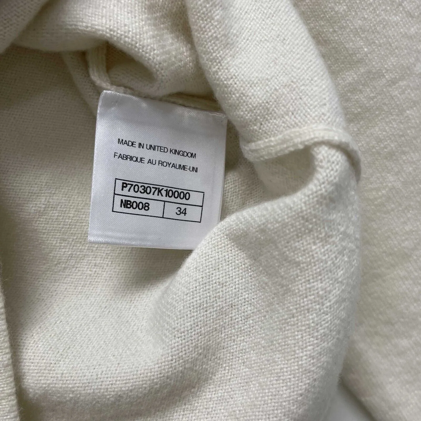 Chanel 19 No. 5 Logo Pullover Sweater