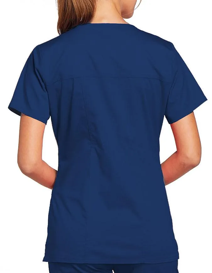 Cherokee Workwear Women's V-Neck Nursing Scrub Top
