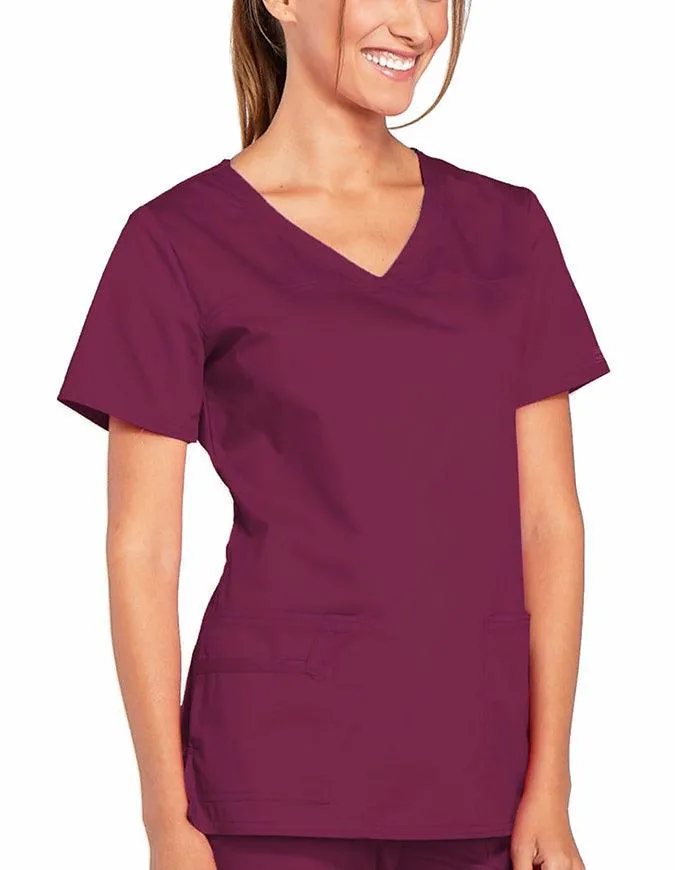 Cherokee Workwear Women's V-Neck Nursing Scrub Top