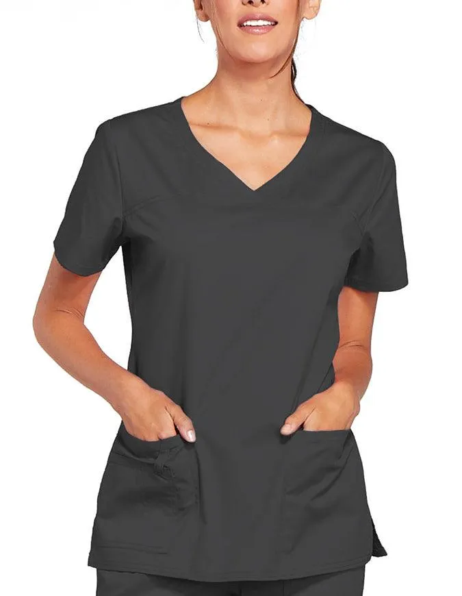 Cherokee Workwear Women's V-Neck Nursing Scrub Top