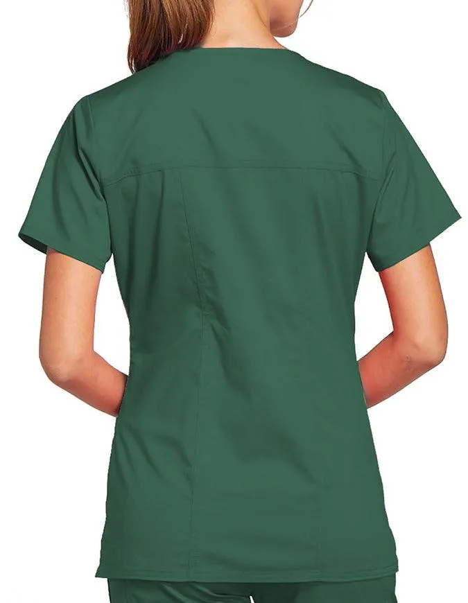 Cherokee Workwear Women's V-Neck Nursing Scrub Top