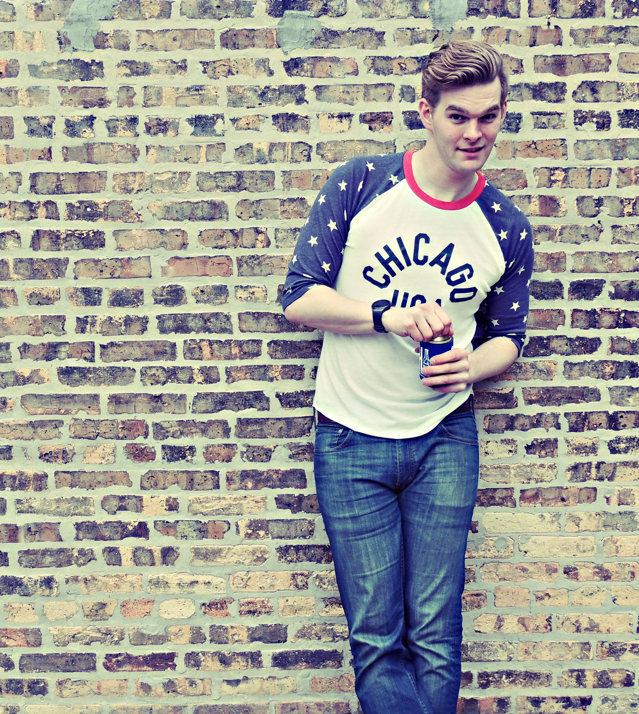 Chicago USA Raglan
