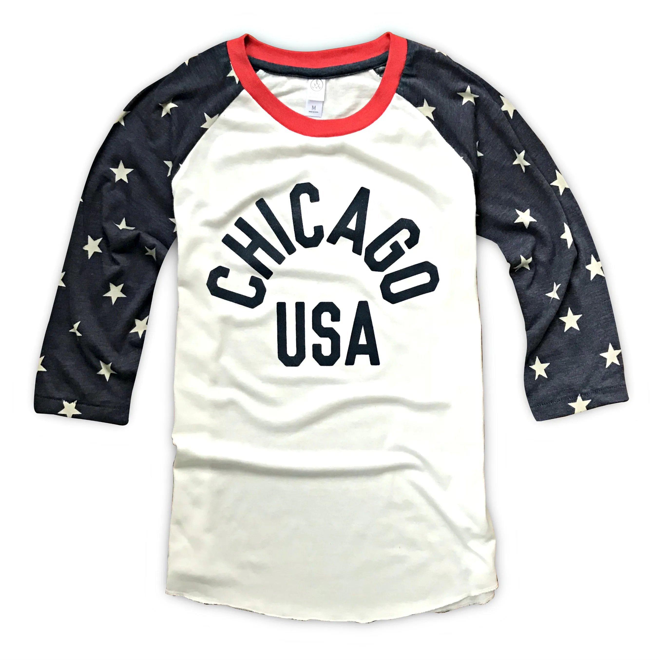 Chicago USA Raglan