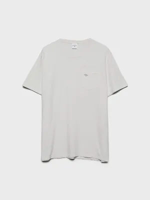 Core Logo Pocket T-Shirt in Light Pink