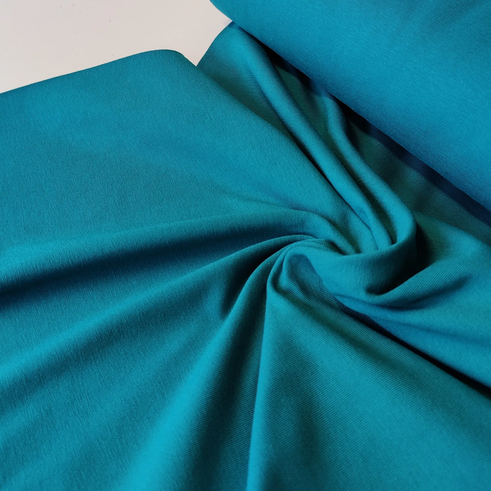Cotton Jersey - Maria Teal