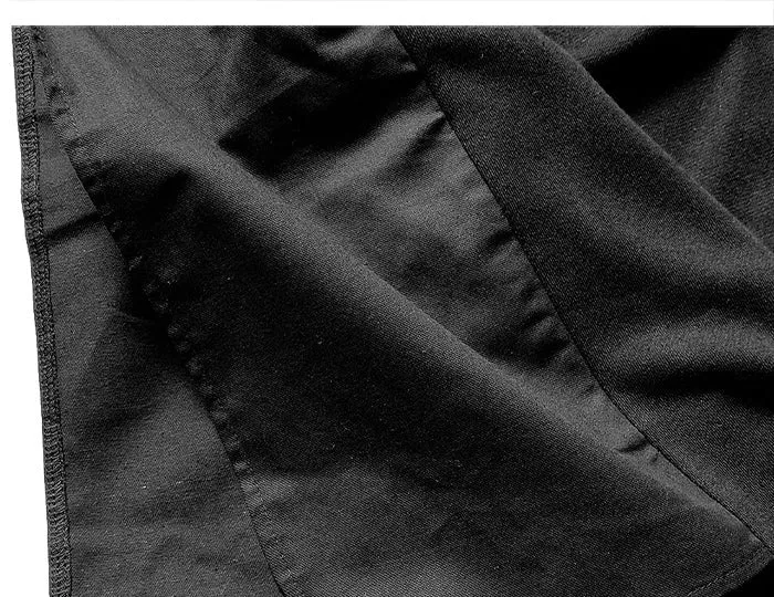 DARK Japanese Streetwear Man Hoodies Hip Hop Embroideried Pullover Patchwork Fake Two Darkwear Tops Techwear Hoodies