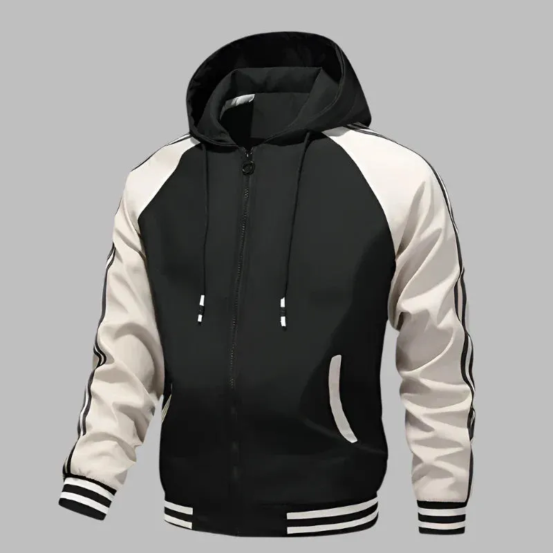 David Casual Weste | Herren Hoodie mit Reißverschluss für den Alltag