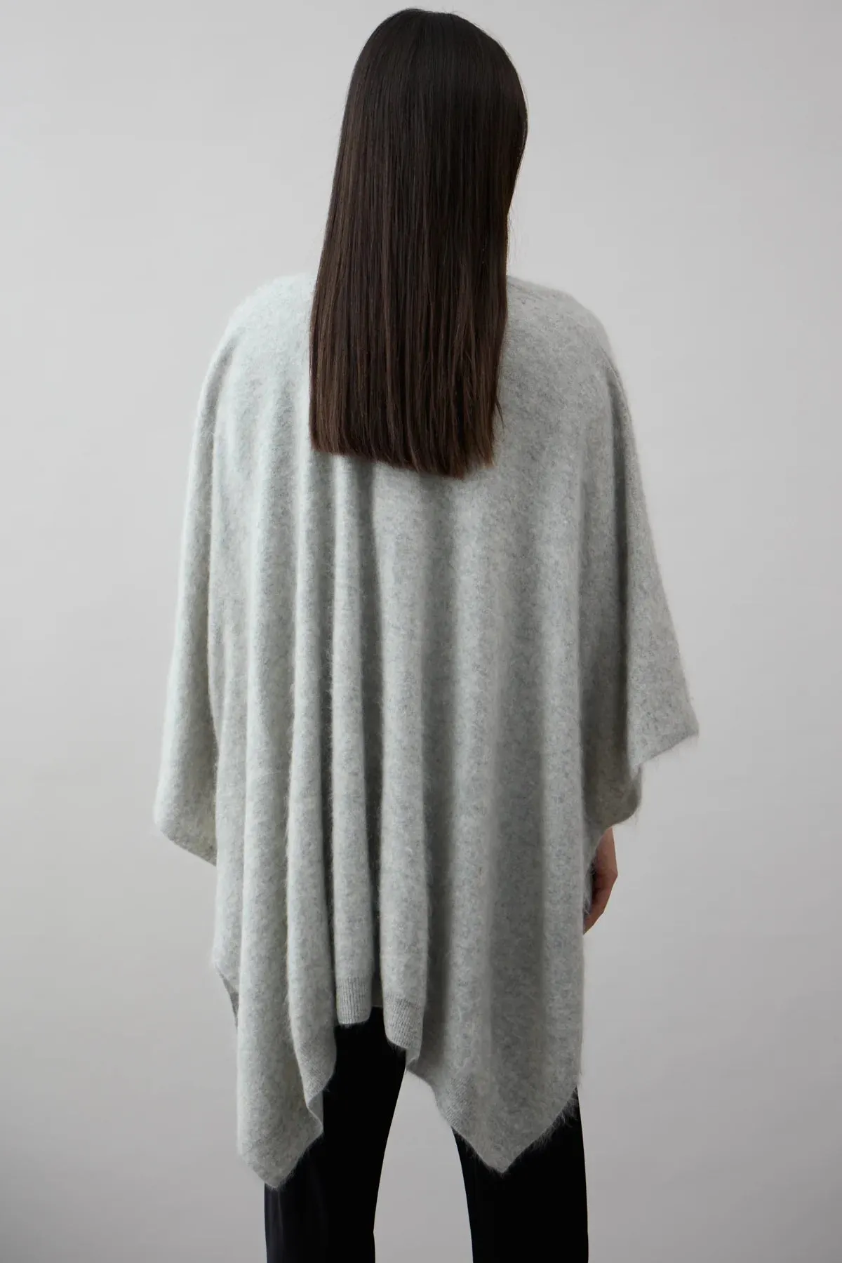 Dillon Split Wrap Brushed Cashmere