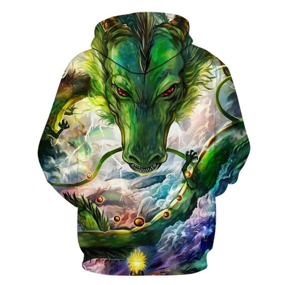 Dragon Ball Z Goku 3D Hoodies Anime Hoodie Unisex 3D Print Fashion Streetwear Hip Hop Punk Hoodies Harajuku Hooded Plus Size