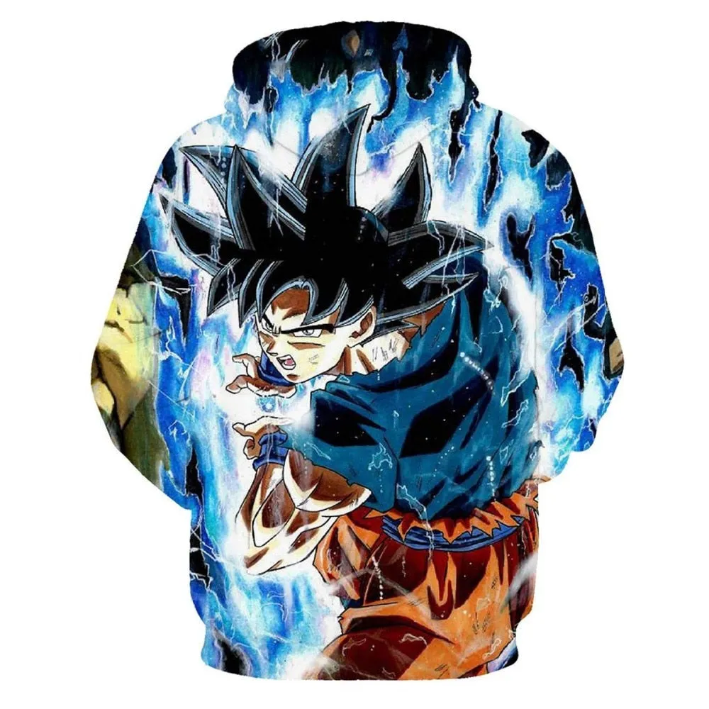 Dragon Ball Z Goku 3D Hoodies Anime Hoodie Unisex 3D Print Fashion Streetwear Hip Hop Punk Hoodies Harajuku Hooded Plus Size
