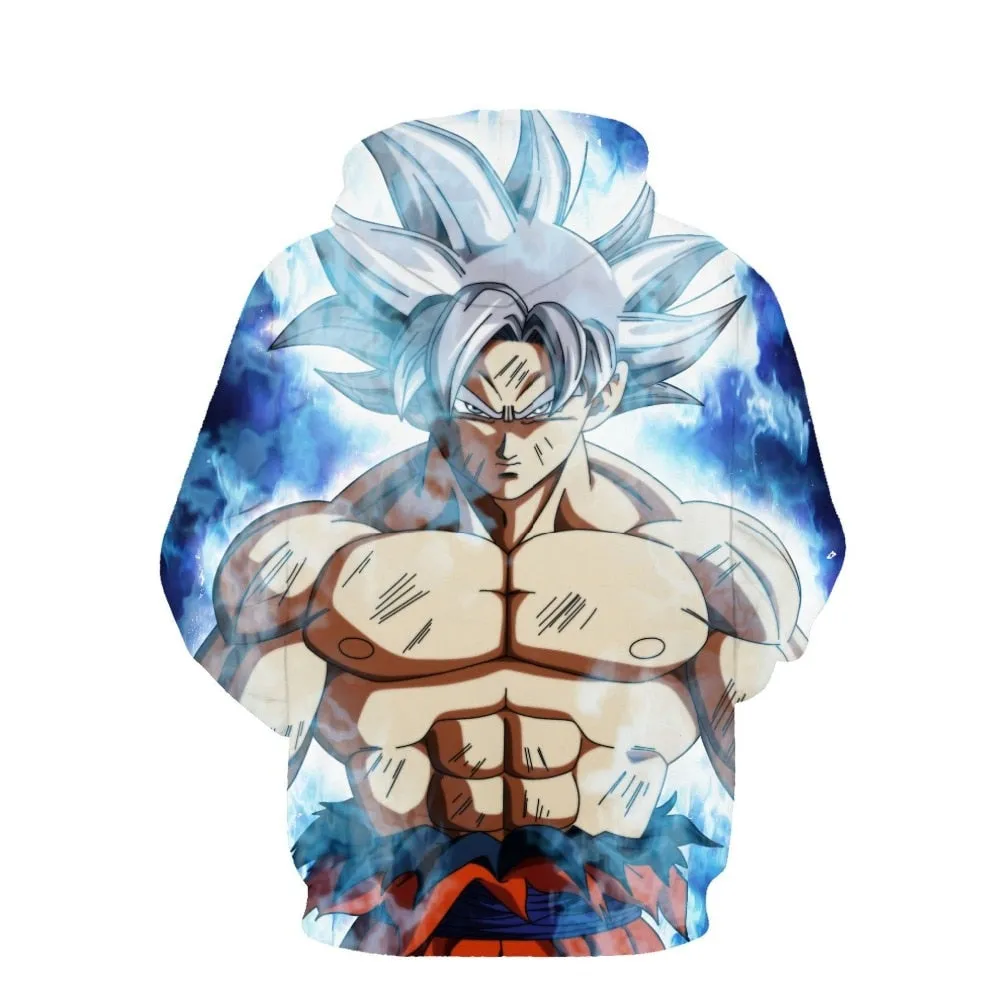 Dragon Ball Z Goku 3D Hoodies Anime Hoodie Unisex 3D Print Fashion Streetwear Hip Hop Punk Hoodies Harajuku Hooded Plus Size