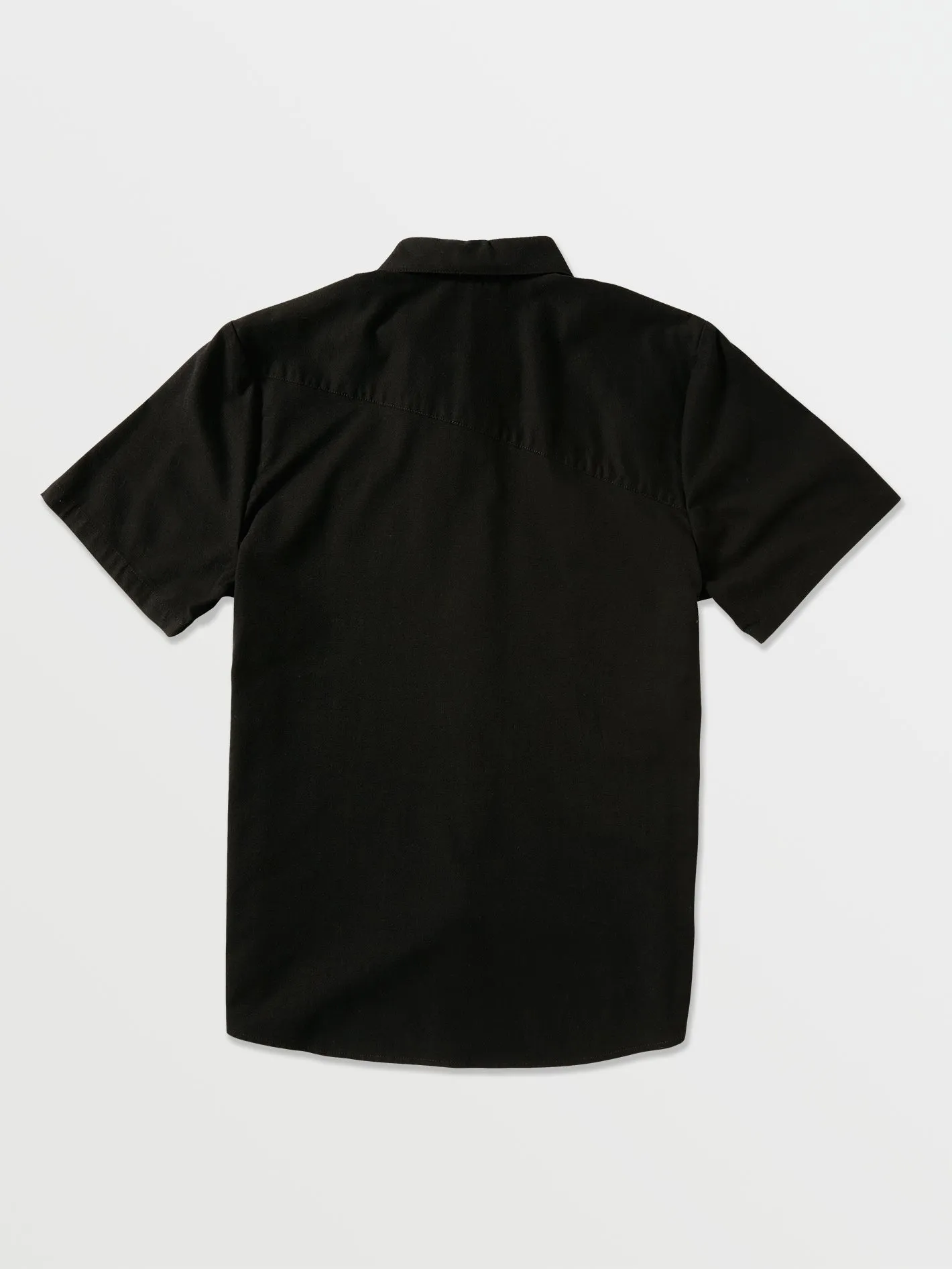 Everett Oxford Short Sleeve Shirt - New Black