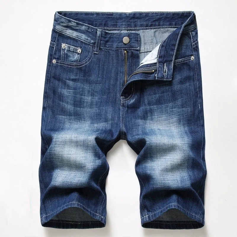 FLJU - Jeans Shorts for Men