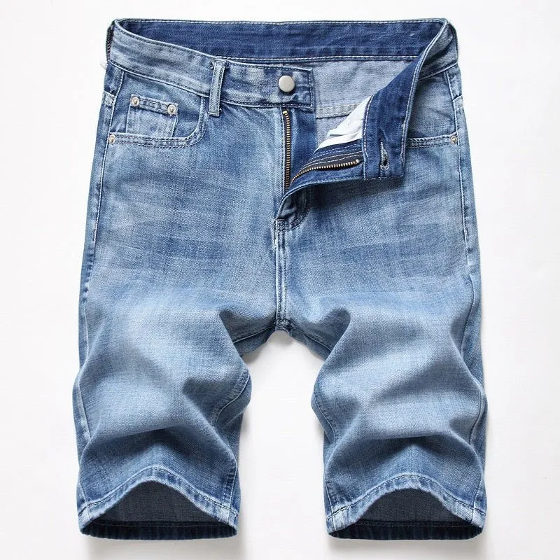 FLJU - Jeans Shorts for Men