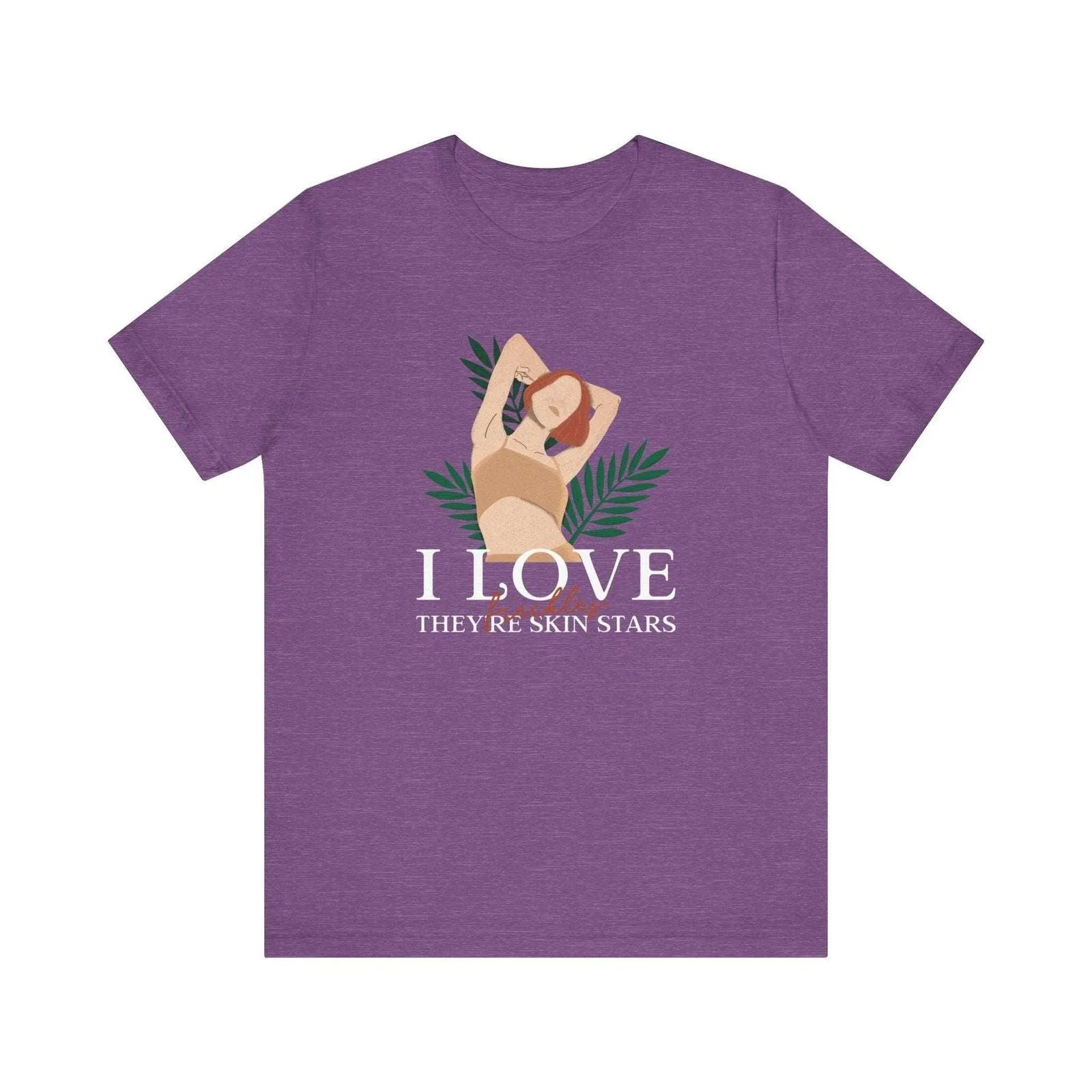 Flower I Love Freckles T Shirt