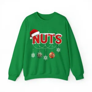 Funny Christmas Matching Shirts Chest Nuts Couples Matching Shirts Holiday Shirt Cute Christmas Shirt Couple Sweater, Family Tee