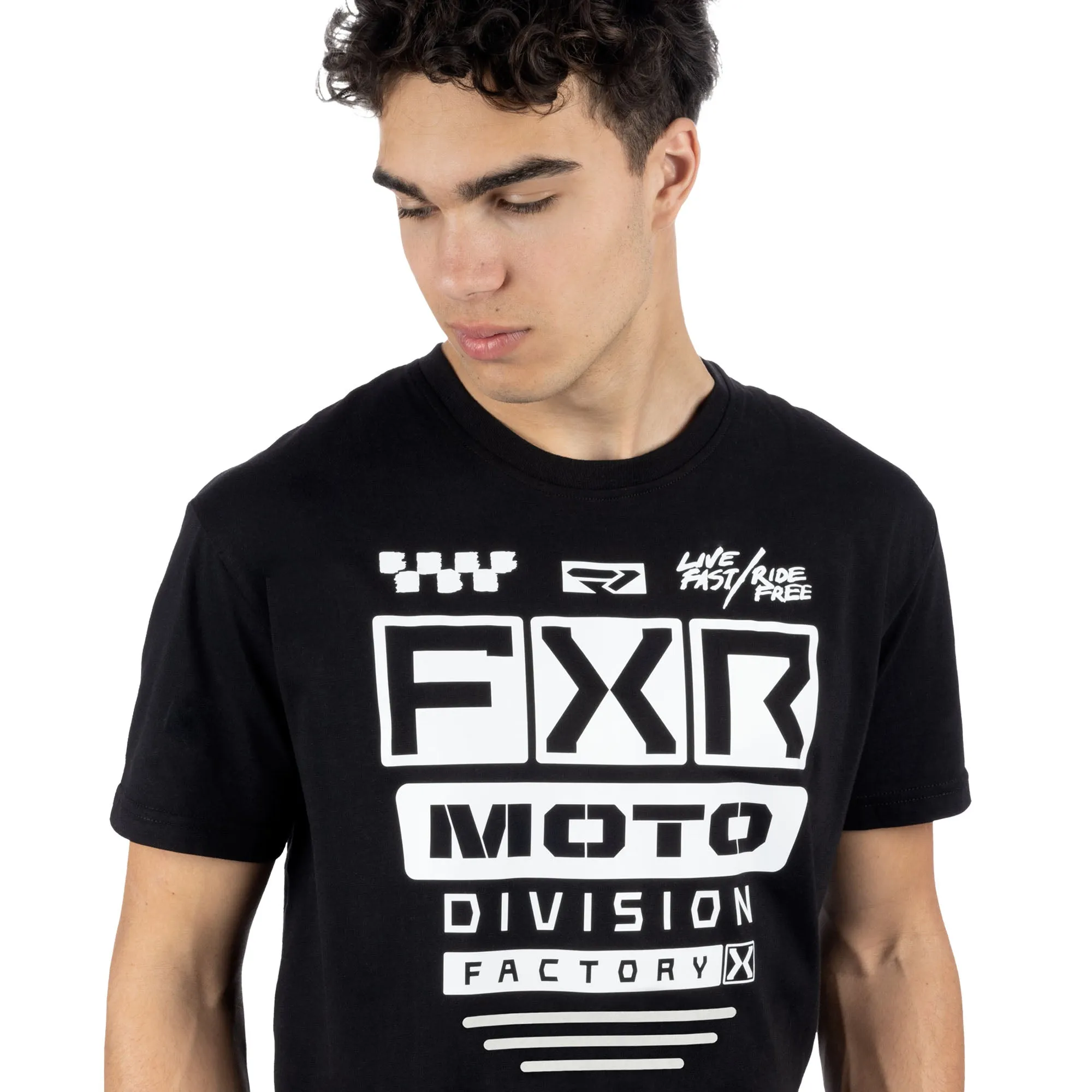 FXR Gladiator Premium T-Shirt Black/White