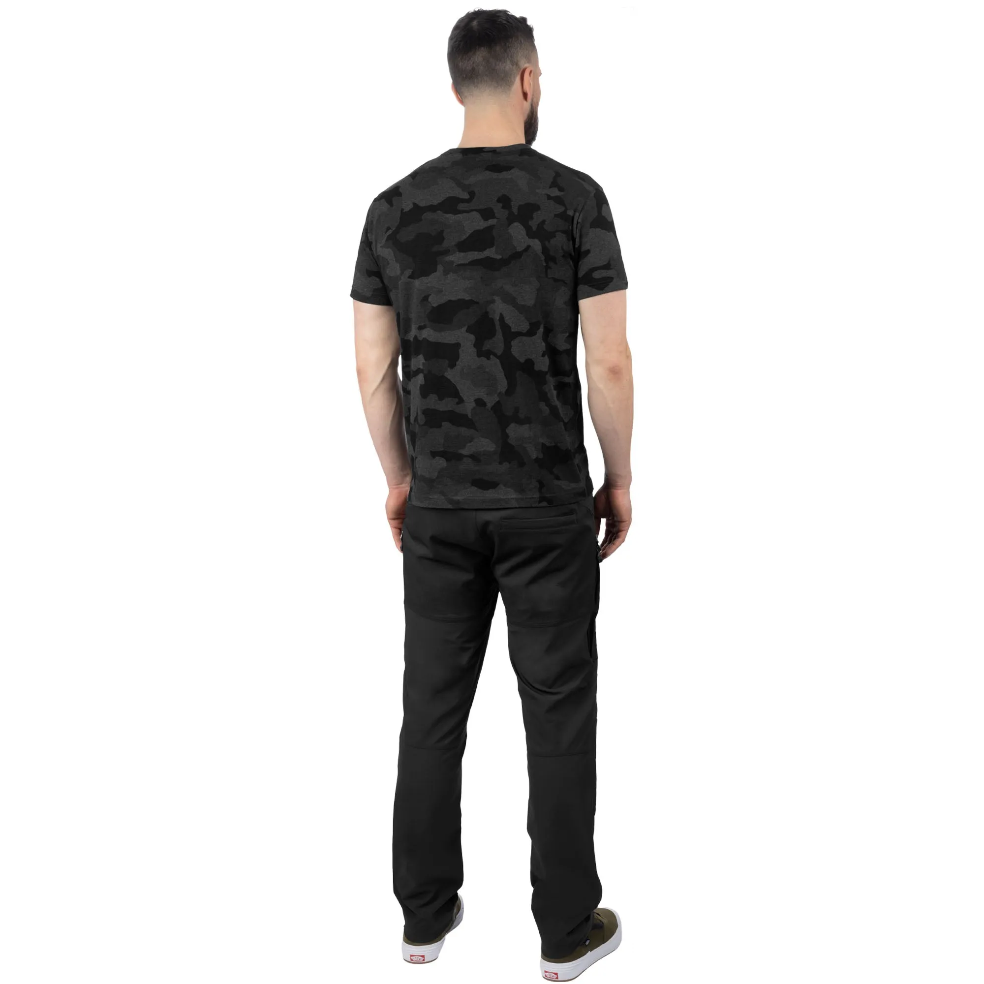 FXR Gladiator Premium T-Shirt Grey Camo/Glow Stick