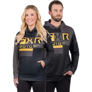 FXR Unisex Moto Tech PO Hoodie Black/Grey