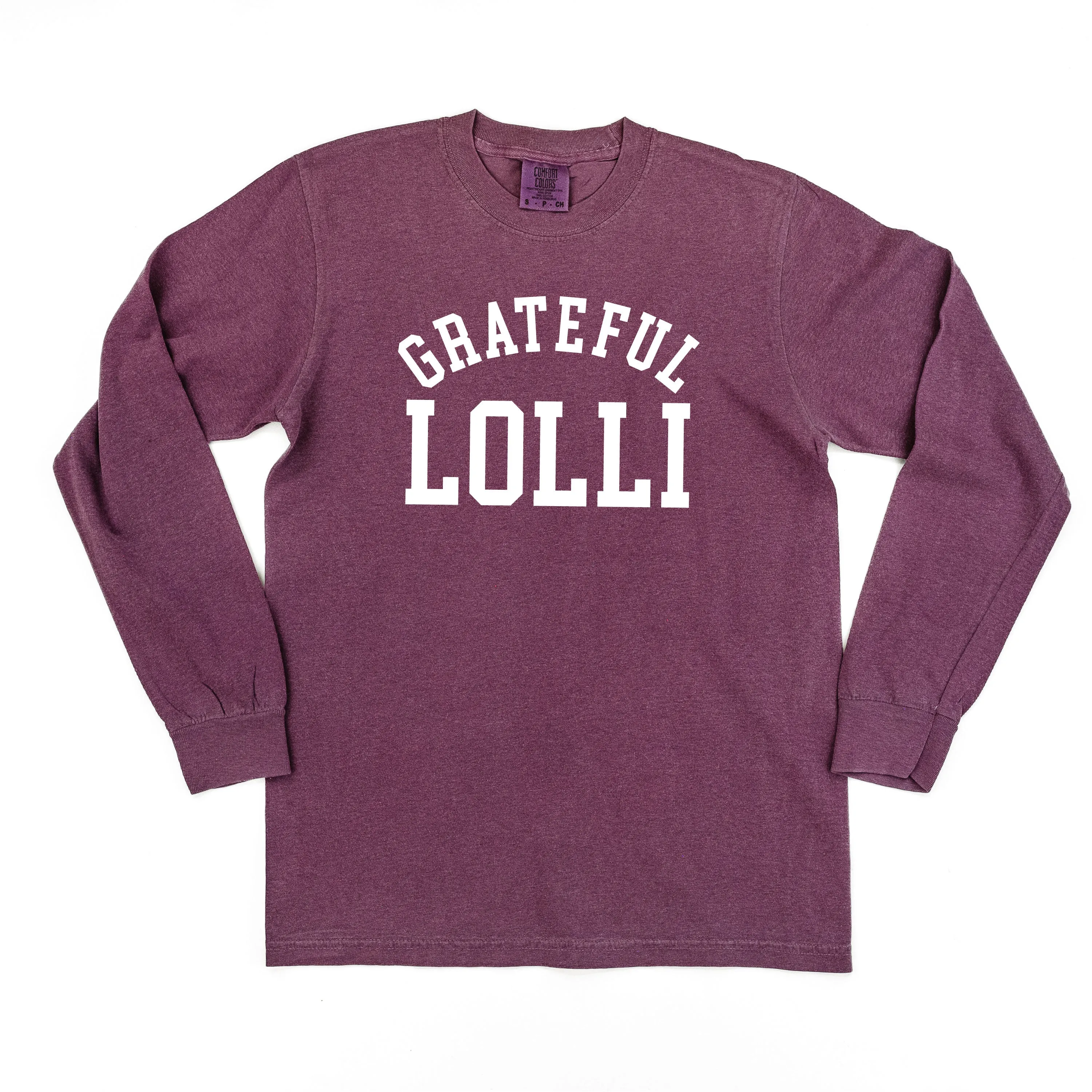 Grateful Family Names - Female - LONG SLEEVE COMFORT COLORS TEE