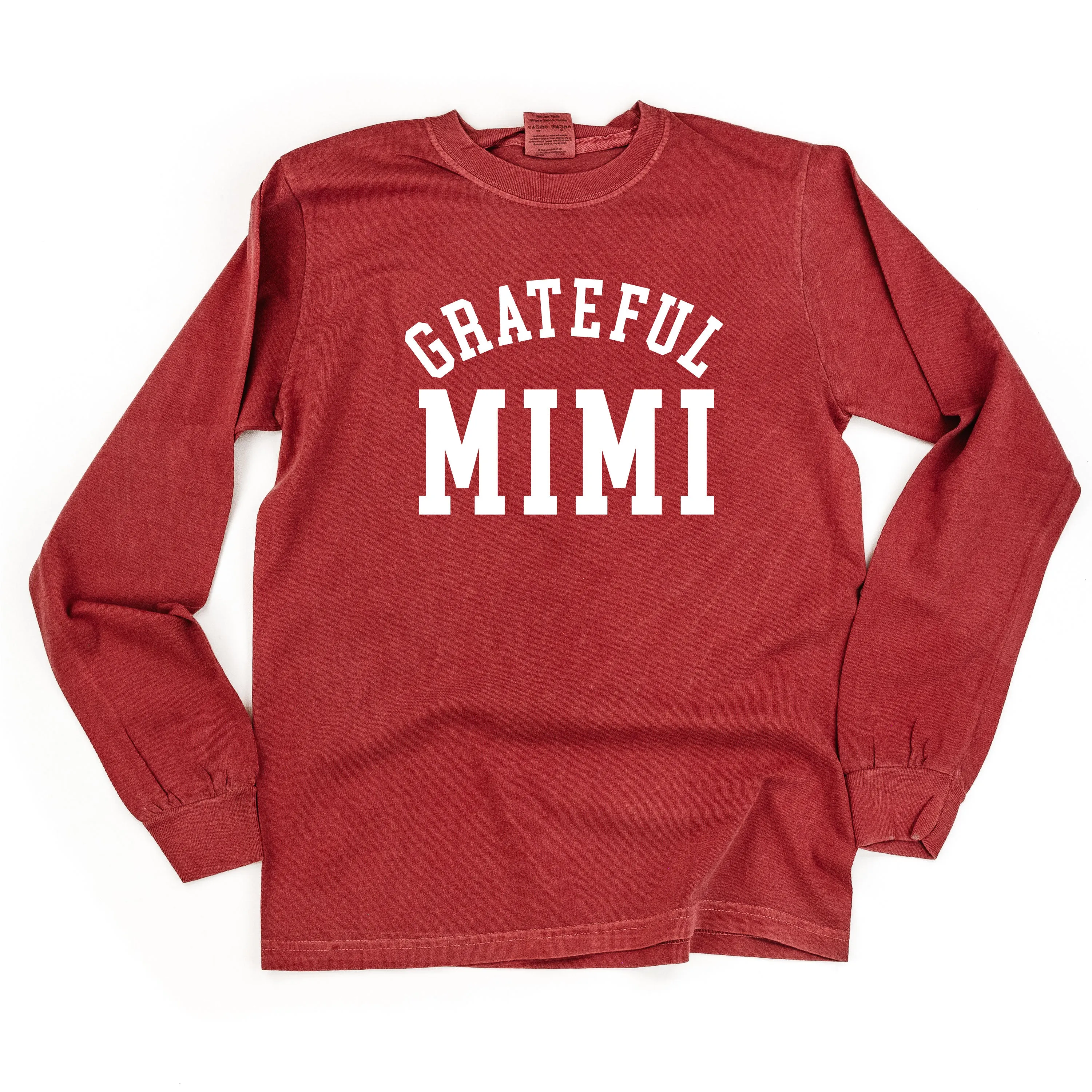 Grateful Family Names - Female - LONG SLEEVE COMFORT COLORS TEE