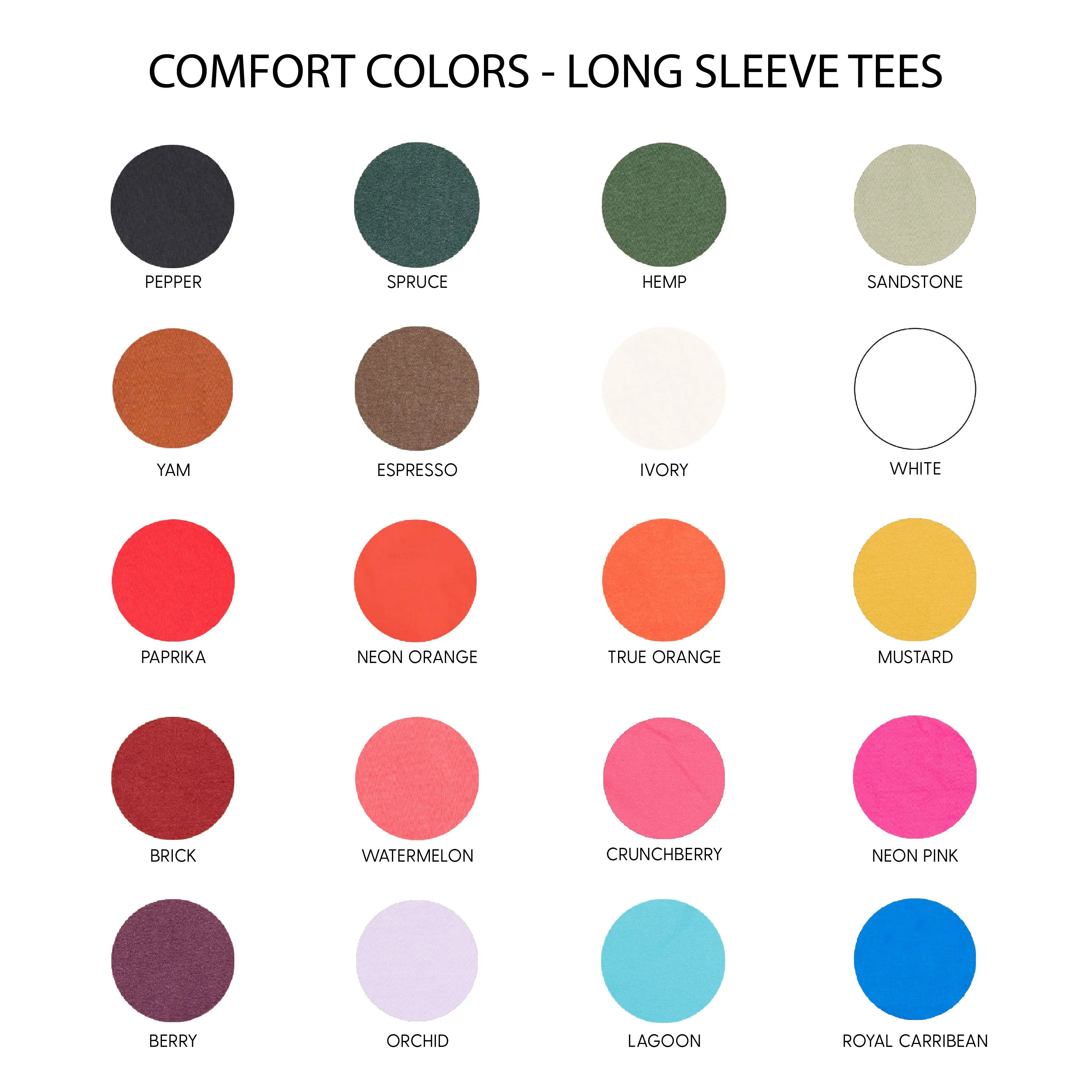 Grateful Family Names - Female - LONG SLEEVE COMFORT COLORS TEE