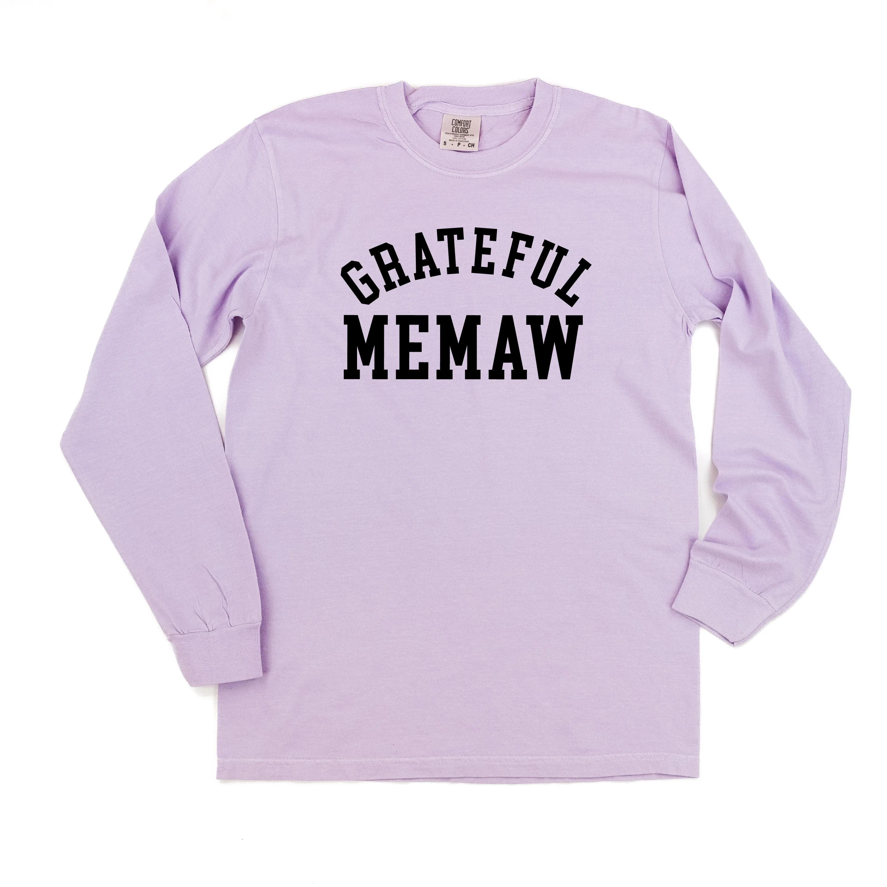 Grateful Family Names - Female - LONG SLEEVE COMFORT COLORS TEE