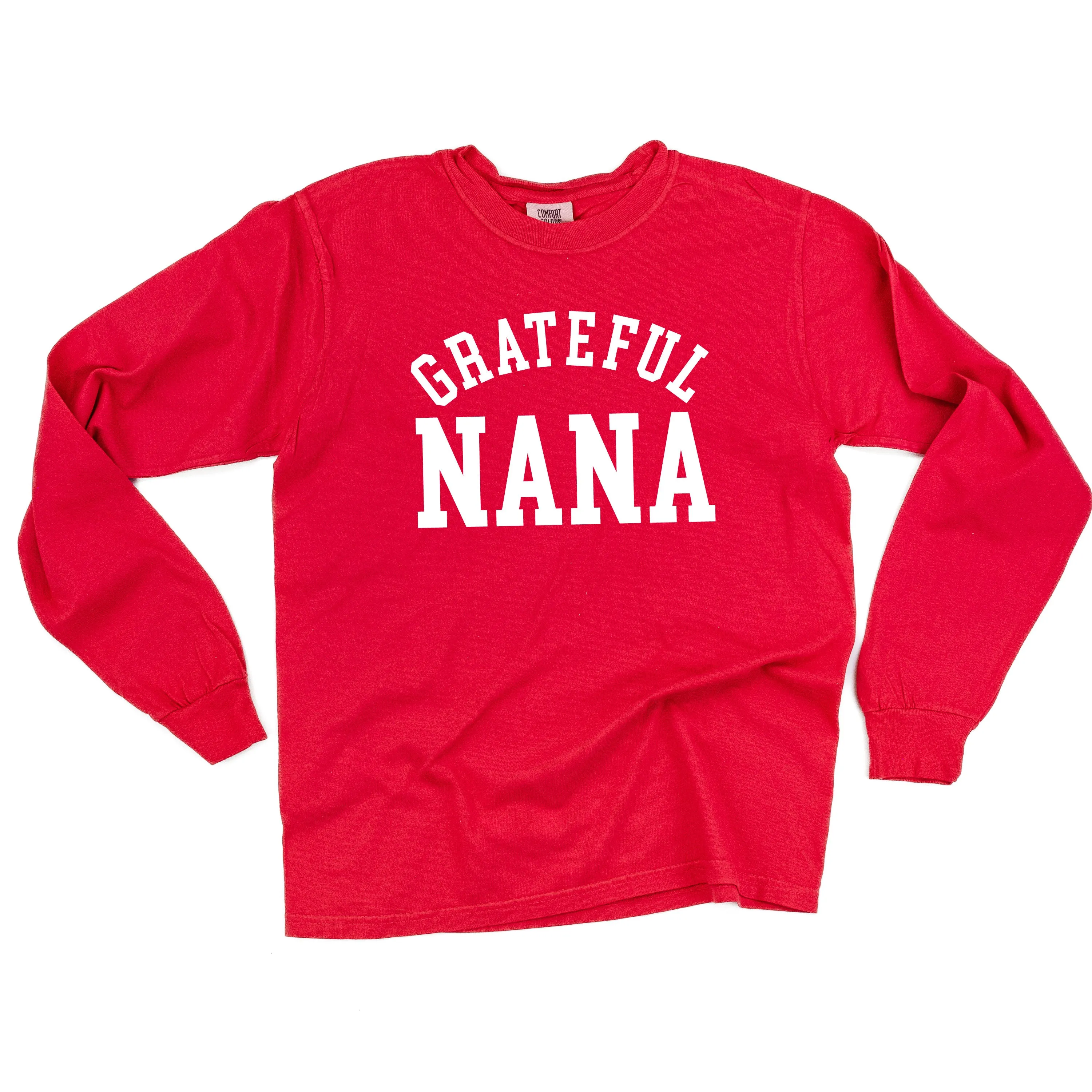 Grateful Family Names - Female - LONG SLEEVE COMFORT COLORS TEE