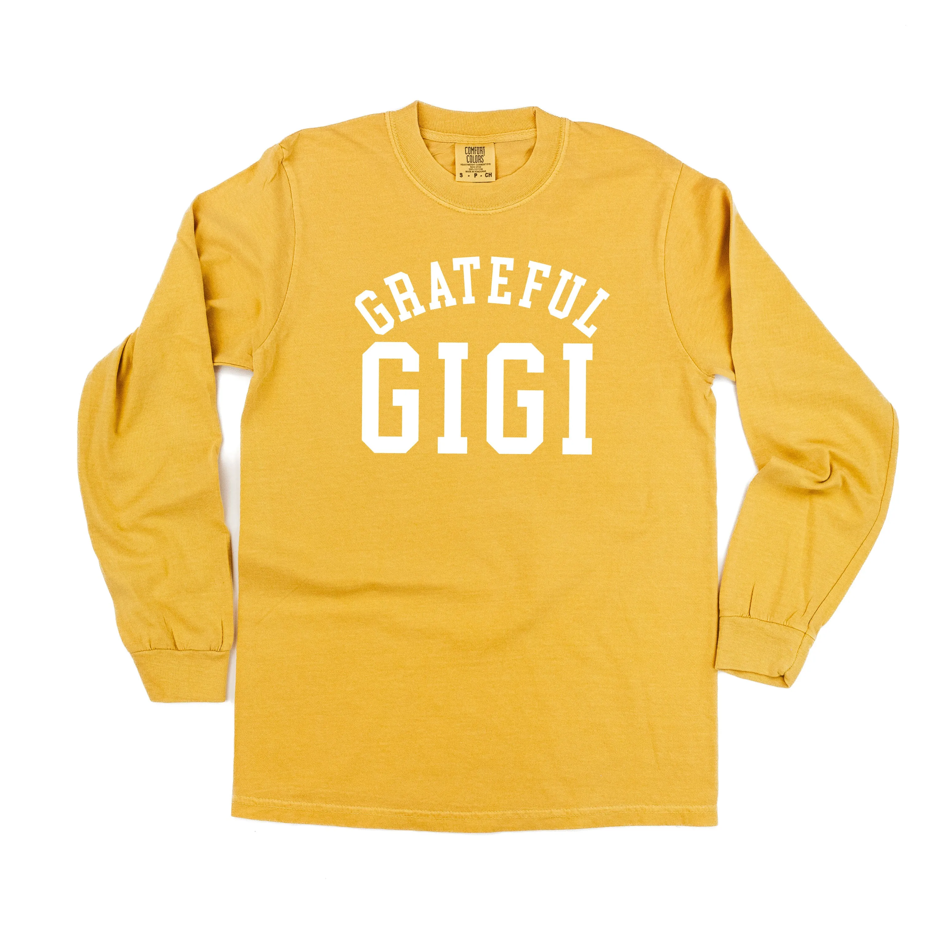 Grateful Family Names - Female - LONG SLEEVE COMFORT COLORS TEE