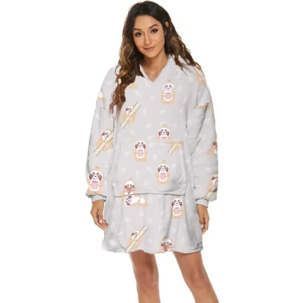 Hoodies Blankets Lazy Blanket Casual Hooded Sweater