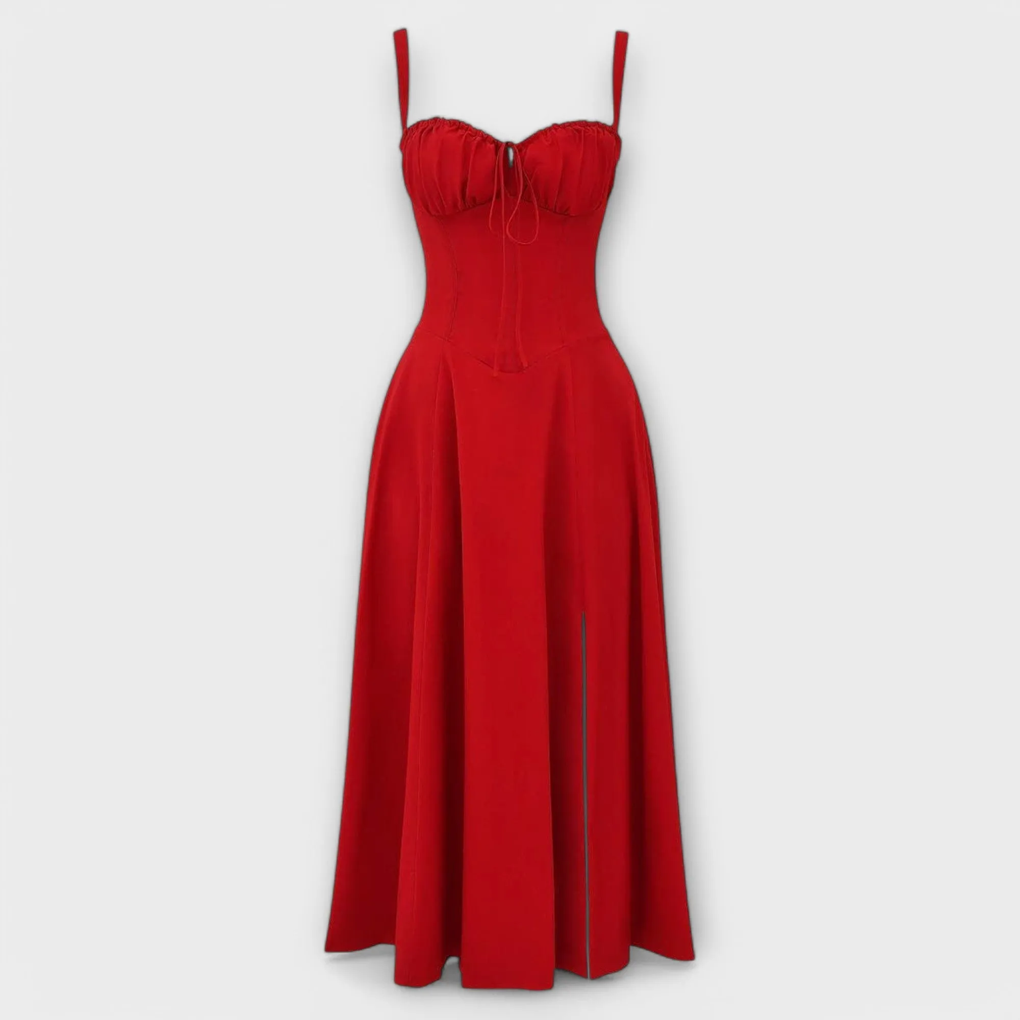 Isa Waist Dress with Bustier Design