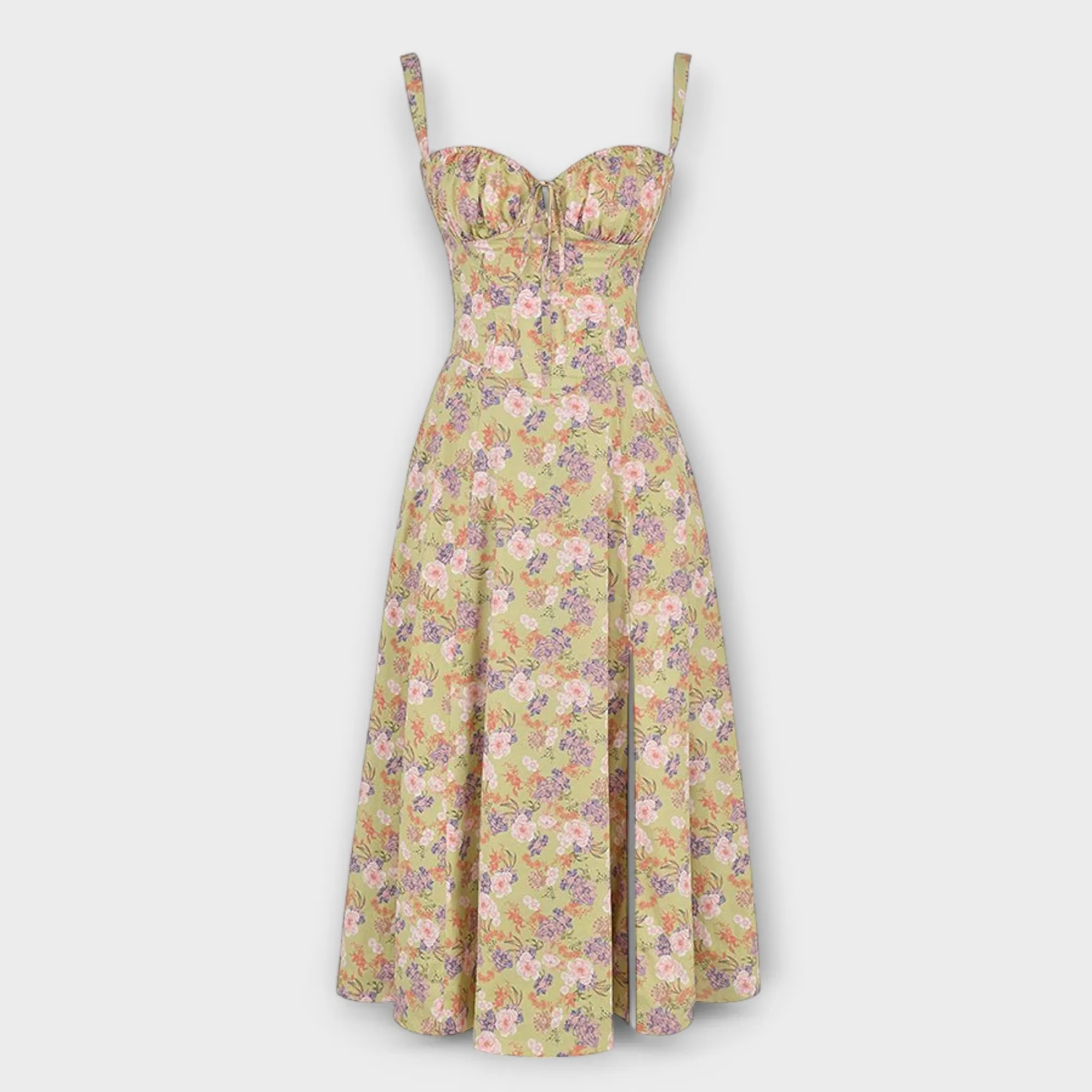 Isa Waist Dress with Bustier Design