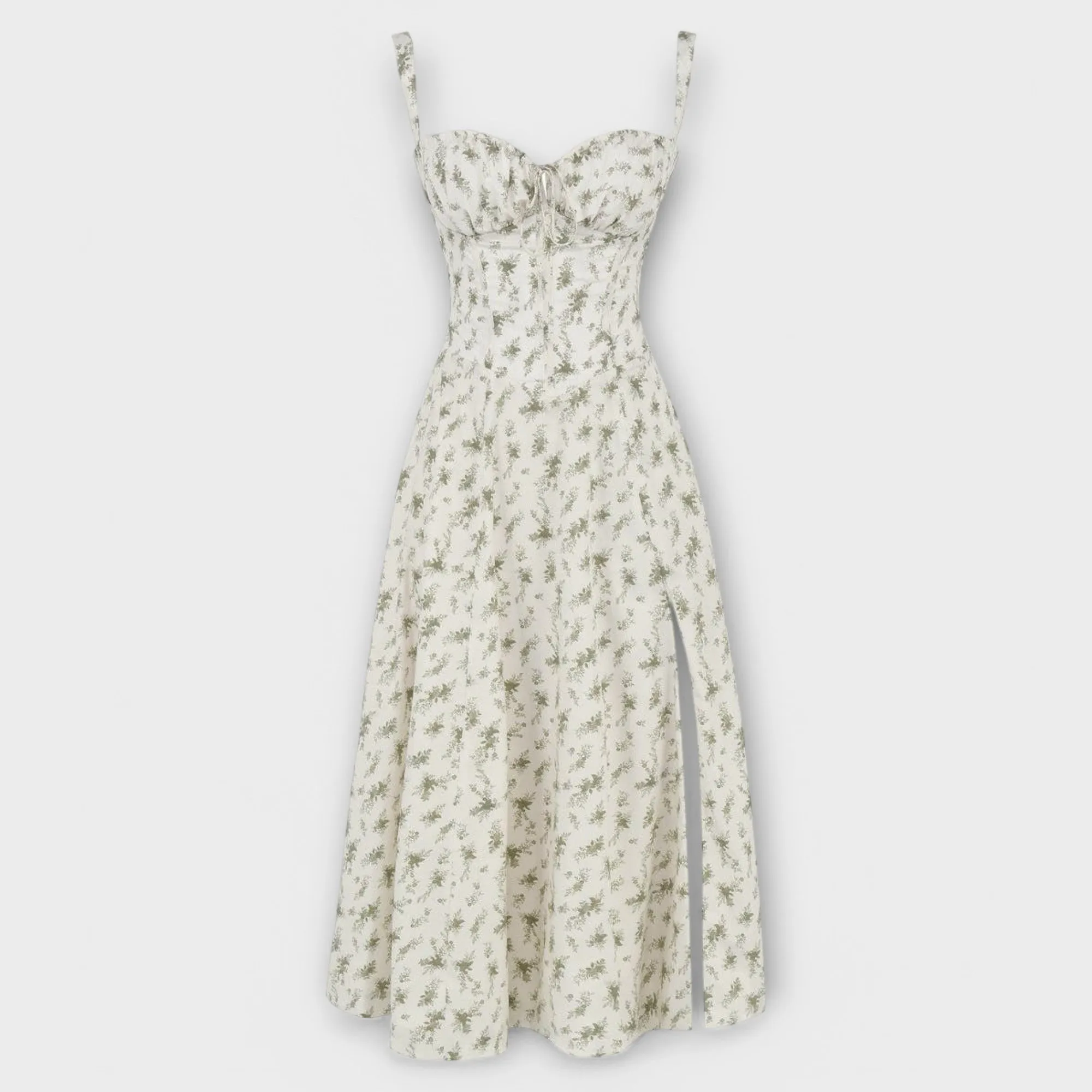 Isa Waist Dress with Bustier Design