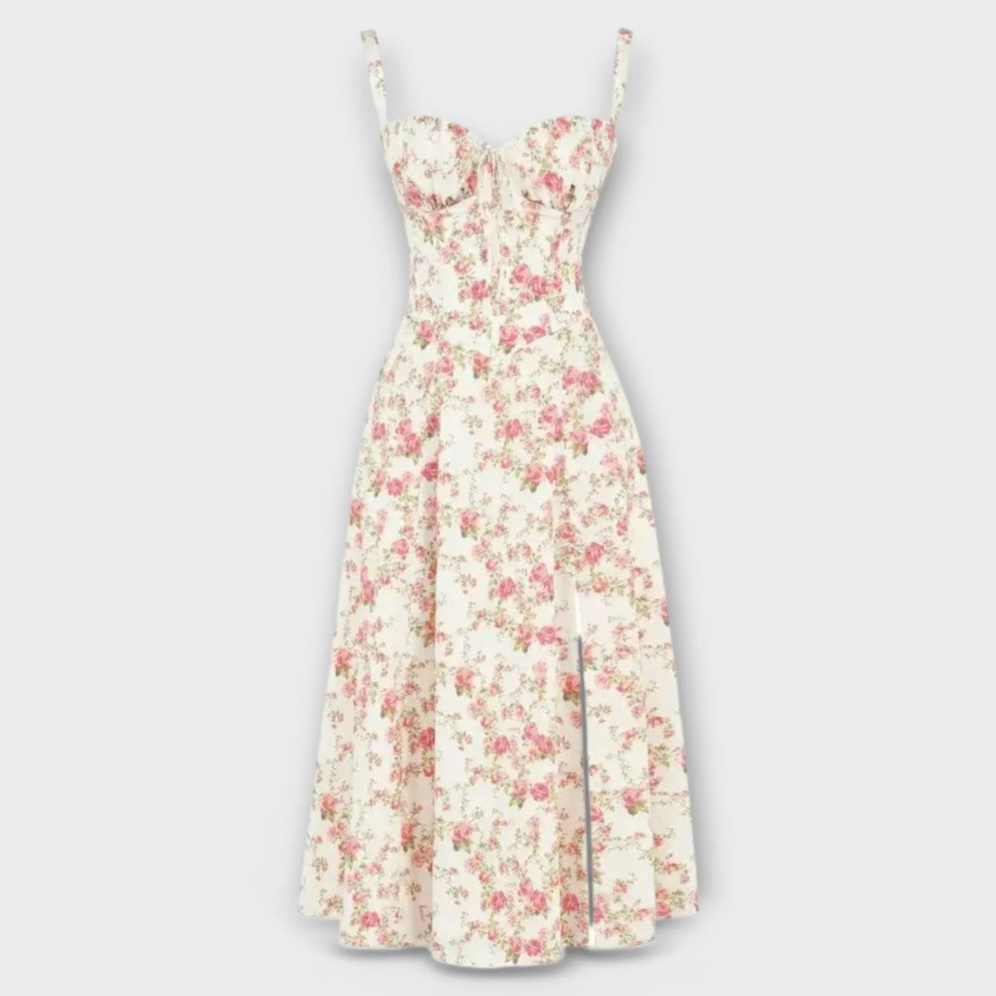 Isa Waist Dress with Bustier Design