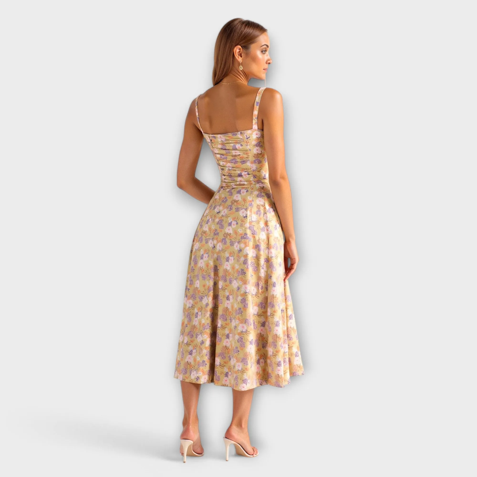 Isa Waist Dress with Bustier Design