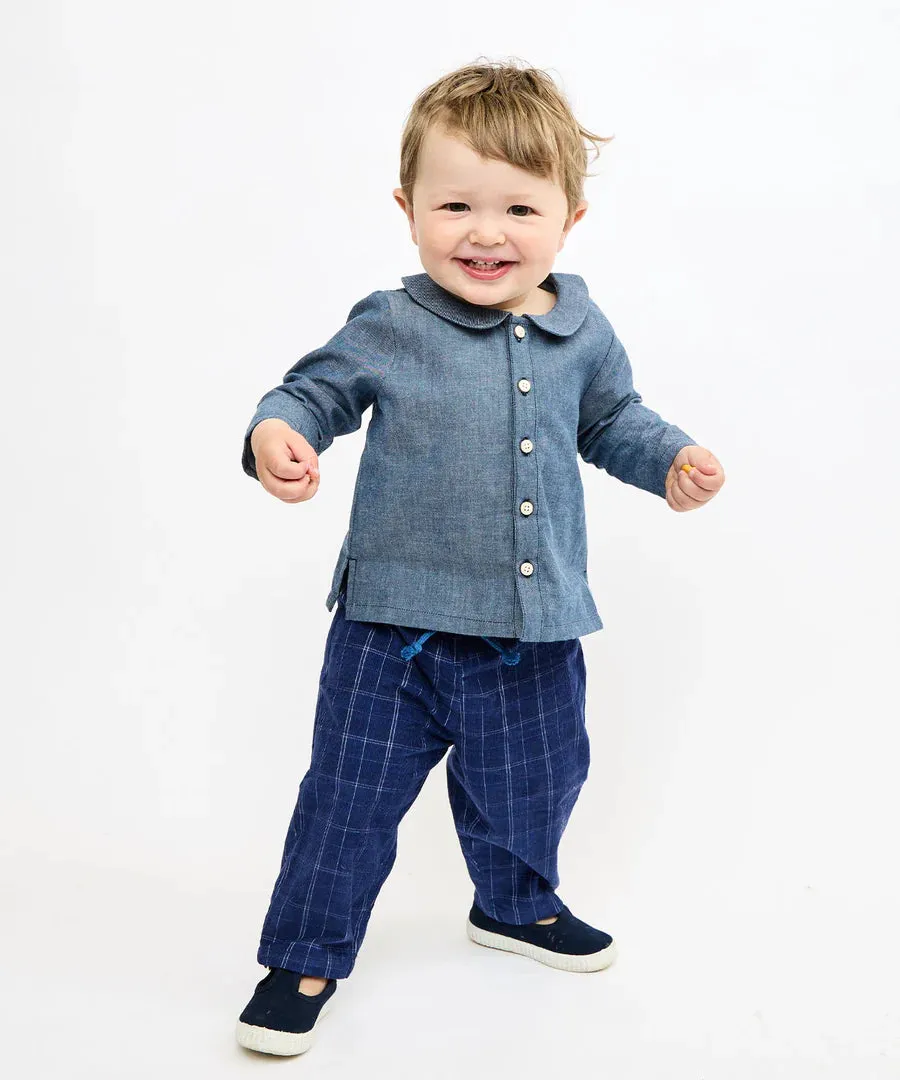 Jefferson Denim Button Down Baby Shirt