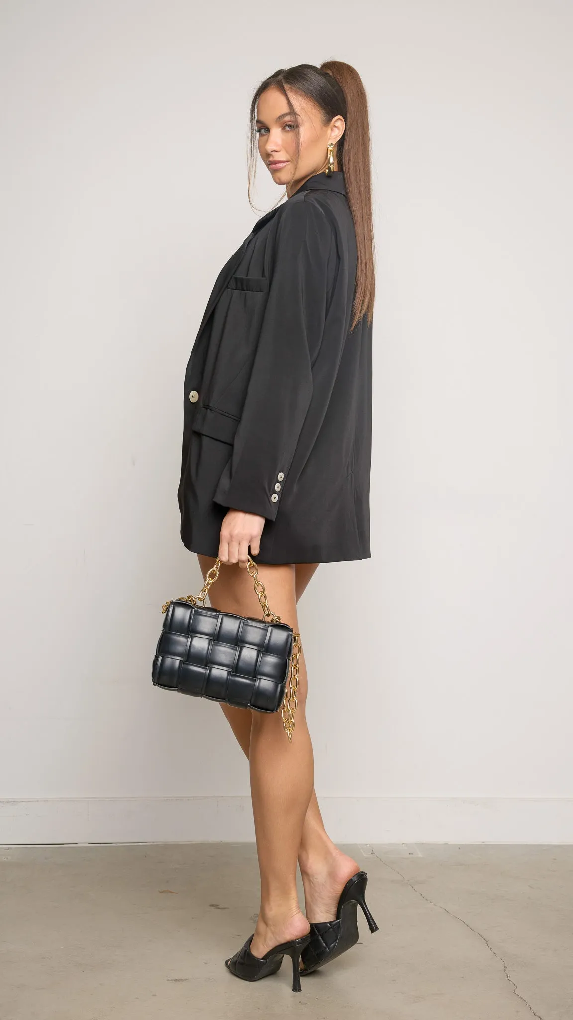 Kendall Long Black Jacket