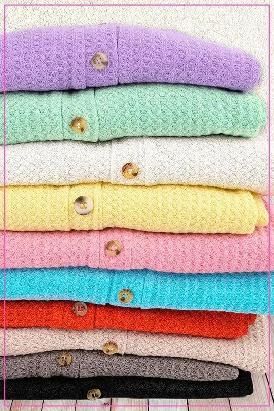 LA MIEL Greta Cardigan, 8 Colors